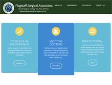 Tablet Screenshot of flagstaffsurgical.com